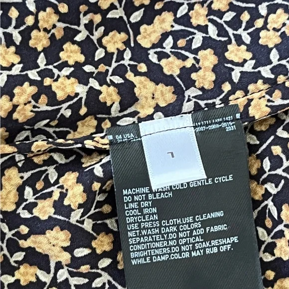 Uniqlo Georgette Printed Halfsleeve Flare Dress size XL - Picture 8 of 15